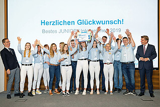 Die Schülerfirma meehr konnte sich gegen die Konkurrenten aus ganz Deutschland durchsetzen; Foto: Michael Heck