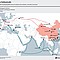 Prioritäre Ausbauprojekte Chinas im Rahmen der Initiative „One Belt, One Road“